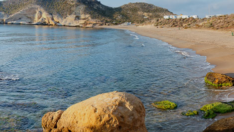 Nature beaches in �guilas