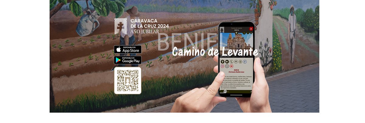 Beniel. Camino del Levante gu�a multimedia Escritorio Ingles