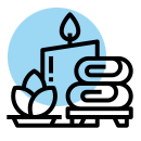 Icono Descubre espacios dedicados al cuidado personal.