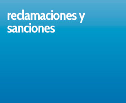RECLAMACIONES Y SANCIONES