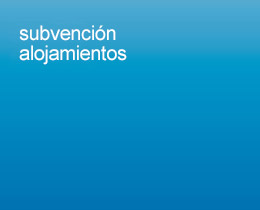 Subvenci�n alojamientos